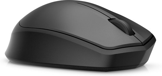 HP 280M - Wireless Mouse - Extra quiet - Ergonomic - Black - Image 2